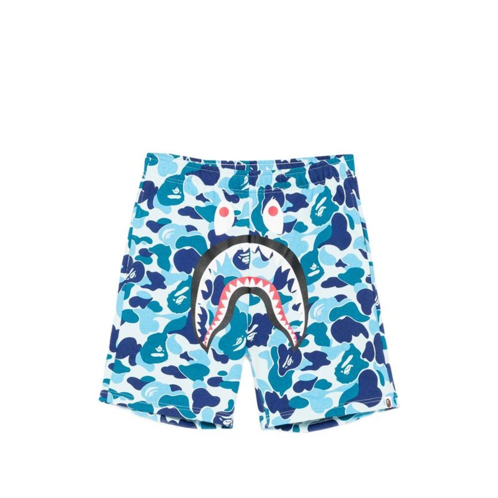 A Bathing Ape Blue Shorts - Track & Running Shorts Men